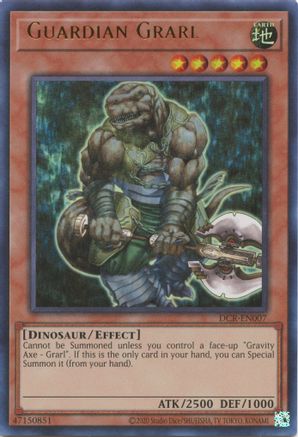 Guardian Grarl (DCR-EN007) - Dark Crisis (25th Anniversary Edition) Unlimited Dark Crisis (25th Anniversary Edition) Yugioh Single Squirtle Squad Card Shop.