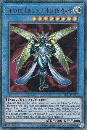 Shinato, King of a Higher Plane (DCR-EN016) - Dark Crisis (25th Anniversary Edition) Unlimited Dark Crisis (25th Anniversary Edition) Yugioh Single Squirtle Squad Card Shop.
