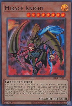 Mirage Knight (DCR-EN018) - Dark Crisis (25th Anniversary Edition) Unlimited Dark Crisis (25th Anniversary Edition) Yugioh Single Squirtle Squad Card Shop.