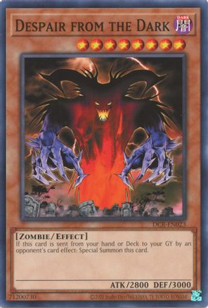 Despair from the Dark (DCR-EN023) - Dark Crisis (25th Anniversary Edition) Unlimited Dark Crisis (25th Anniversary Edition) Yugioh Single Squirtle Squad Card Shop.