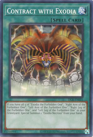 Contract with Exodia (DCR-EN031) - Dark Crisis (25th Anniversary Edition) Unlimited Dark Crisis (25th Anniversary Edition) Yugioh Single Squirtle Squad Card Shop.