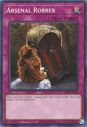 Arsenal Robber (DCR-EN048) - Dark Crisis (25th Anniversary Edition) Unlimited Dark Crisis (25th Anniversary Edition) Yugioh Single Squirtle Squad Card Shop.