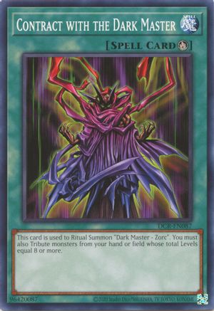 Contract with the Dark Master (DCR-EN087) - Dark Crisis (25th Anniversary Edition) Unlimited Dark Crisis (25th Anniversary Edition) Yugioh Single Squirtle Squad Card Shop.