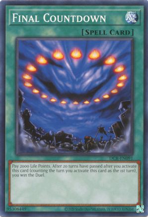 Final Countdown (DCR-EN091) - Dark Crisis (25th Anniversary Edition) Unlimited Dark Crisis (25th Anniversary Edition) Yugioh Single Squirtle Squad Card Shop.