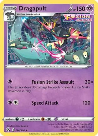 Dragapult (Cosmos Holo) 130 - Holofoil Miscellaneous Cards & Products - Holo Rare