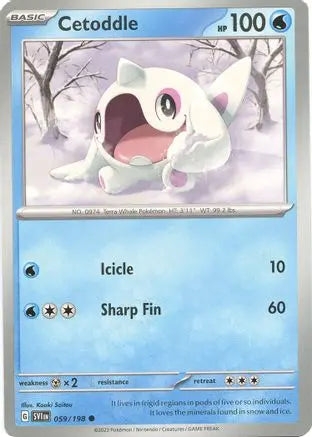 Cetoddle 059/198 SV01 Scarlet & Violet Base Set - Common