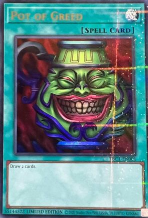 Pot of Greed (TBC1-EN001) - The Pot Collection Limited The Pot Collection Yugioh Single Squirtle Squad Card Shop.