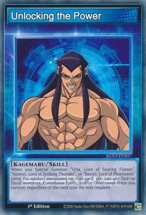 Unlocking the Power (SGX3-ENS07) - Speed Duel GX: Duelists of Shadows 1st Edition Speed Duel GX: Duelists of Shadows Yugioh Single Squirtle Squad Card Shop.