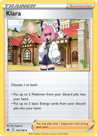 Klara (Cosmos Holo) 145/198 - Holofoil Miscellaneous Cards & Products - Promo Miscellaneous Cards & Products Pokemon Single Squirtle Squad Card Shop.