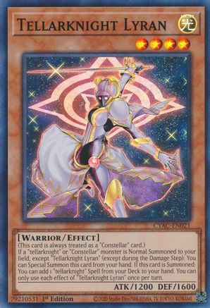 Tellarknight Lyran (CYAC-EN021) - Cyberstorm Access 1st Edition Cyberstorm Access Yugioh Single Squirtle Squad Card Shop.