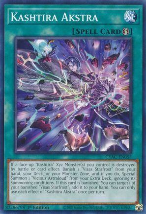 Kashtira Akstra (CYAC-EN055) - Cyberstorm Access 1st Edition Cyberstorm Access Yugioh Single Squirtle Squad Card Shop.