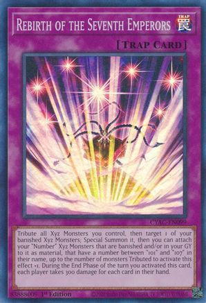 Rebirth of the Seventh Emperors (CYAC-EN099) - Cyberstorm Access 1st Edition Cyberstorm Access Yugioh Single Squirtle Squad Card Shop.