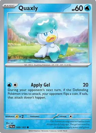 Quaxly 049/193 SV02 Paldea Evolved - Common