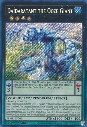 Daidaratant the Ooze Giant (BLMR-EN009) - Battles of Legend: Monstrous Revenge 1st Edition Battles of Legend: Monstrous Revenge Yugioh Single Squirtle Squad Card Shop.