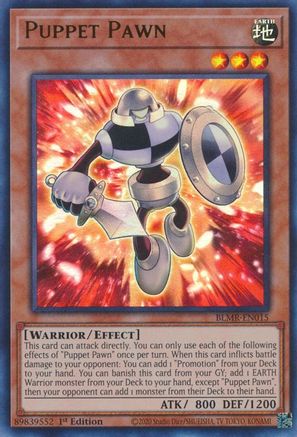 Puppet Pawn (BLMR-EN015) - Battles of Legend: Monstrous Revenge 1st Edition Battles of Legend: Monstrous Revenge Yugioh Single Squirtle Squad Card Shop.