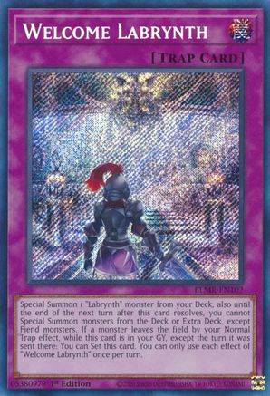 Welcome Labrynth (BLMR-EN102) - Battles of Legend: Monstrous Revenge 1st Edition Battles of Legend: Monstrous Revenge Yugioh Single Squirtle Squad Card Shop.