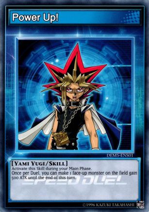 Power Up! (DEM6-ENS01) - Speed Duel Demo Deck 2020 Unlimited Speed Duel Demo Deck 2020 Yugioh Single Squirtle Squad Card Shop.
