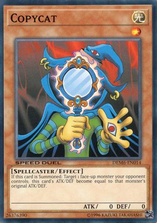 Copycat (DEM6-EN014) - Speed Duel Demo Deck 2020 Unlimited Speed Duel Demo Deck 2020 Yugioh Single Squirtle Squad Card Shop.