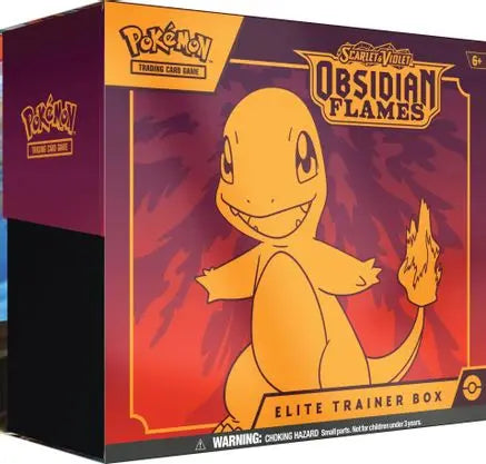 Pokemon TCG - Scarlet & Violet Obsidian Flames Elite Trainer Box - Sealed - English