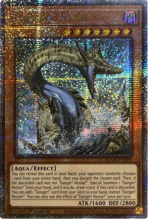 Danger! Nessie! (Quarter Century Secret Rare) (BLMR-EN059) - Battles of Legend: Monstrous Revenge 1st Edition Battles of Legend: Monstrous Revenge Yugioh Single Squirtle Squad Card Shop.
