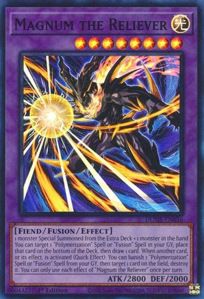 Magnum the Reliever (DUNE-EN036) - Duelist Nexus 1st Edition Duelist Nexus Yugioh Single Squirtle Squad Card Shop.