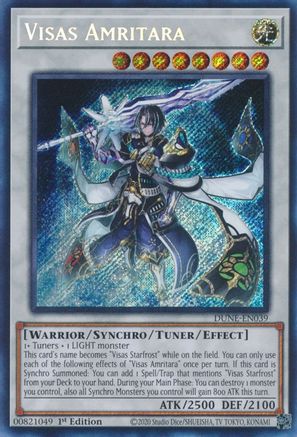 Visas Amritara (DUNE-EN039) - Duelist Nexus 1st Edition Duelist Nexus Yugioh Single Squirtle Squad Card Shop.