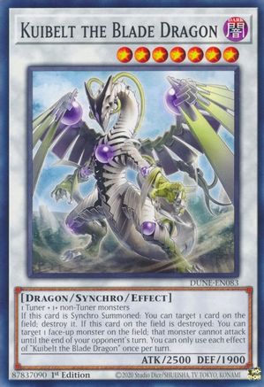 Kuibelt the Blade Dragon (DUNE-EN083) - Duelist Nexus 1st Edition Duelist Nexus Yugioh Single Squirtle Squad Card Shop.