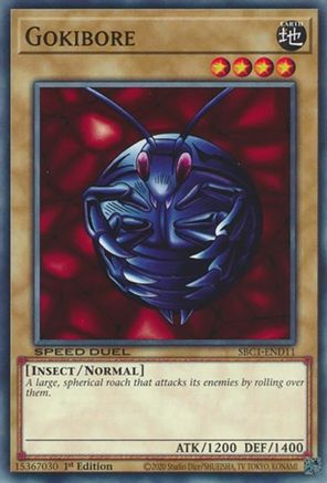 Gokibore (SBC1-END11) - Speed Duel: Streets of Battle City 1st Edition Speed Duel: Streets of Battle City Yugioh Single Squirtle Squad Card Shop.