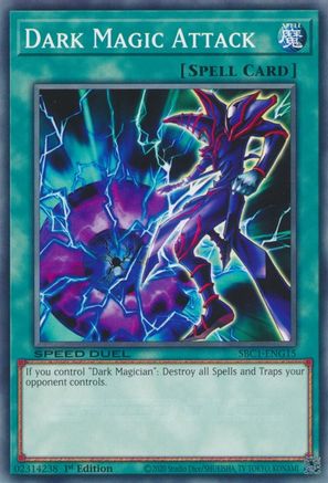 Dark Magic Attack (SBC1-ENG15) - Speed Duel: Streets of Battle City 1st Edition Speed Duel: Streets of Battle City Yugioh Single Squirtle Squad Card Shop.