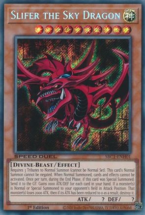 Slifer the Sky Dragon (SBC1-ENH01) - Speed Duel: Streets of Battle City 1st Edition Speed Duel: Streets of Battle City Yugioh Single Squirtle Squad Card Shop.