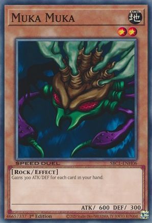 Muka Muka (SBC1-ENH06) - Speed Duel: Streets of Battle City 1st Edition Speed Duel: Streets of Battle City Yugioh Single Squirtle Squad Card Shop.