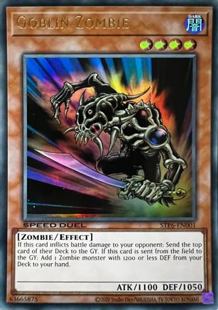 Goblin Zombie (STP6-EN001) - Speed Duel: Tournament Pack 6 Unlimited Speed Duel: Tournament Pack 6 Yugioh Single Squirtle Squad Card Shop.