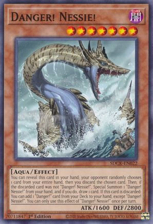 Danger! Nessie! (SDCK-EN022) - Structure Deck: The Crimson King 1st Edition Structure Deck: The Crimson King Yugioh Single Squirtle Squad Card Shop.