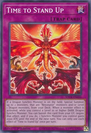 Time to Stand Up (SDCK-EN036) - Structure Deck: The Crimson King 1st Edition Structure Deck: The Crimson King Yugioh Single Squirtle Squad Card Shop.