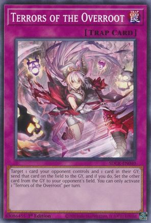 Terrors of the Overroot (SDCK-EN040) - Structure Deck: The Crimson King 1st Edition Structure Deck: The Crimson King Yugioh Single Squirtle Squad Card Shop.
