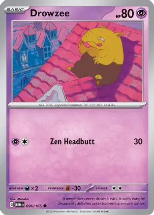 Drowzee 096 SV Scarlet & Violet 151 - Common