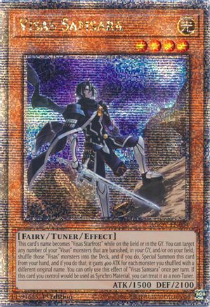 Visas Samsara (Quarter Century Secret Rare) (AGOV-EN004) - Age of Overlord 1st Edition Age of Overlord Yugioh Single Squirtle Squad Card Shop.