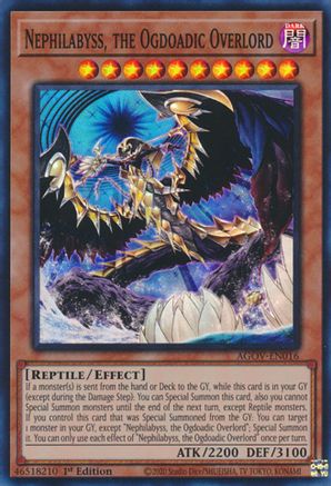 Nephilabyss, the Ogdoadic Overlord (AGOV-EN016) - Age of Overlord 1st Edition Age of Overlord Yugioh Single Squirtle Squad Card Shop.