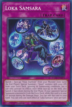 Loka Samsara (AGOV-EN073) - Age of Overlord 1st Edition Age of Overlord Yugioh Single Squirtle Squad Card Shop.