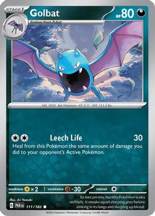 Golbat 111 SV04 Paradox Rift - Common