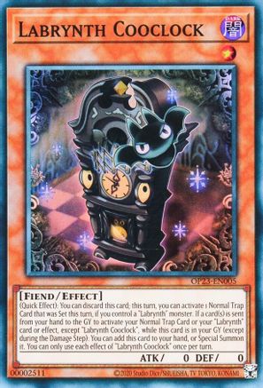 Labrynth Cooclock (OP23-EN005) - OTS Tournament Pack 23 Unlimited OTS Tournament Pack 23 Yugioh Single Squirtle Squad Card Shop.