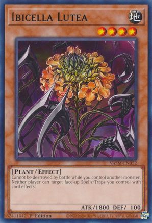 Ibicella Lutea (VASM-EN052) - Valiant Smashers 1st Edition Valiant Smashers Yugioh Single Squirtle Squad Card Shop.