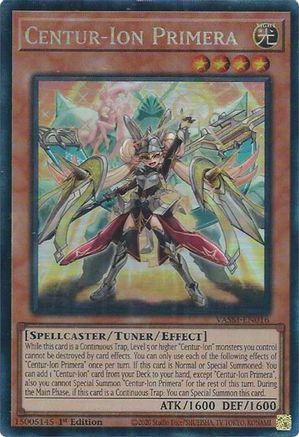 Centur-Ion Primera (CR) (VASM-EN016) - Valiant Smashers 1st Edition Valiant Smashers Yugioh Single Squirtle Squad Card Shop.