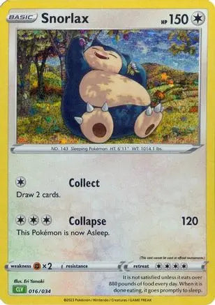 Pokémon - Trading Card Game Classic - Snorlax 016