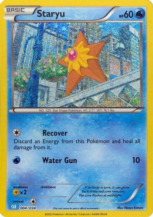 Staryu 004 (H) - Trading Card Game Classic - CC