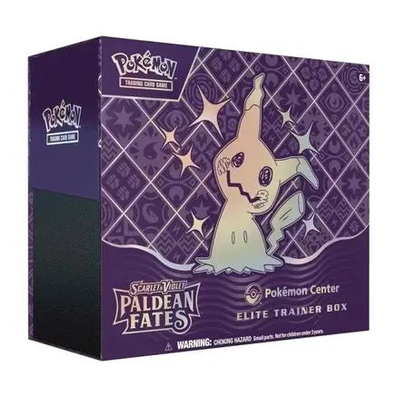 Pokemon TCG - Scarlet & Violet Paldean Fates Pokemon Center Elite Trainer Box - Exclusive - Sealed - English SV: Paldean Fates Pokemon Sealed Squirtle Squad Card Shop.