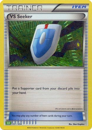 VS Seeker (CLV) 031 (H) - Trading Card Game Classic - R