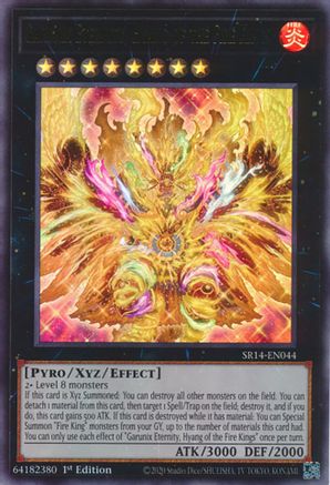 Garunix Eternity, Hyang of the Fire Kings (SR14-EN044) - Structure Deck: Fire Kings Unlimited Structure Deck: Fire Kings Yugioh Single Squirtle Squad Card Shop.