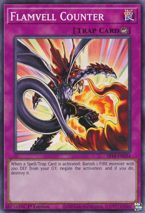 Flamvell Counter (SR14-EN034) - Structure Deck: Fire Kings 1st Edition Structure Deck: Fire Kings Yugioh Single Squirtle Squad Card Shop.