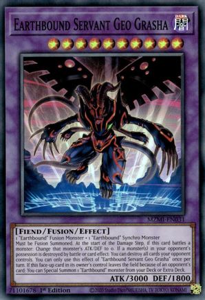Earthbound Servant Geo Grasha (MZMI-EN031) - Maze of Millennia 1st Edition Maze of Millennia Yugioh Single Squirtle Squad Card Shop.